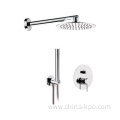 Wall Mounted Concealed Shower Mixer With Shower Head